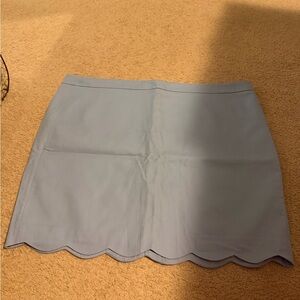 Plus size j crew scalloped pencil skirt